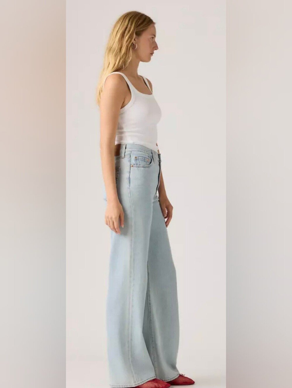 Levi's Ribcage Wide Leg Jeans - Picture 2 of 5